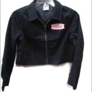 Coca Cola cropped jacket